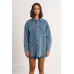LILI SIDONIO OVERSIZED ΤΖΙΝ JACKET EL1138EP TZIN LILI SIDONIO OVERSIZED ΤΖΙΝ JACKET EL1138EP TZIN