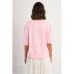 LILI SIDONIO T-SHIRT OVERSIZED ELF1031EP ΡΟΖ