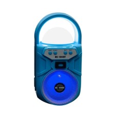 Φορητό Ηχείο ασύρματο  Bluetooth - ραδιόφωνο - MS-1644 Μπλέ