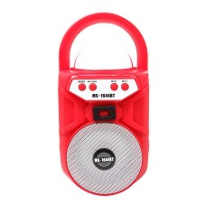 Φορητό Ηχείο ασύρματο  Bluetooth - ραδιόφωνο - MS-1644 Κόκκινο