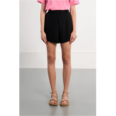 LILI SIDONIO ΨΗΛΟΜΕΣΟ SHORTS GL741EP ΜΑΥΡΟ