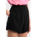 LILI SIDONIO ΨΗΛΟΜΕΣΟ SHORTS GL741EP ΜΑΥΡΟ