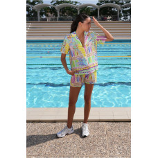 LILI SIDONIO SHORTS SURF LAL653EE ΠΟΛΥΧΡΩΜΟ