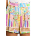 LILI SIDONIO SHORTS SURF LAL653EE ΠΟΛΥΧΡΩΜΟ