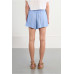 LILI SIDONIO ΡΙΓΕ SHORTS LALS132AEE ΜΠΛΕ LILI SIDONIO ΡΙΓΕ SHORTS LALS132AEE ΜΠΛΕ