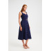 MIND MATTER DEVA MIDI ΦΟΡΕΜΑ MML26-01-07-05 ΜΠΛΕ 