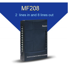 Excelltel MF208 Τηλεφωνικό κέντρο 2 γραμμές PSTN 8 εσωτερικές Day/Night