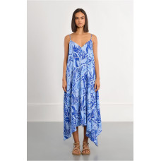 LILI SIDONIO MAXI ΑΣΥΜΜΕΤΡΟ ΦΟΡΕΜΑ TL489EE ΜΠΛΕ