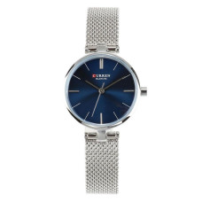 Γυναικείο ρολόι χειρός Curen C9038L Ασημί