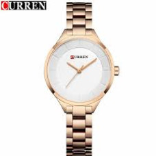 Γυναικείο Ρολόι χειρός Curren 9015 Rose Gold – White 