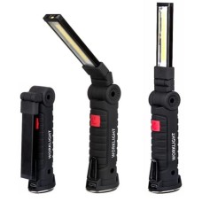 Φακός συνεργείου σπαστός επαναφορτιζόμενος LED 270° ΜΕ ΜΑΓΝΗΤΙΚΗ ΒΑΣΗ Work lights led W52 