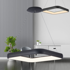 LED Κρεμαστό Φωτιστικό Οροφής 46W 5200lm 3CCT Τετράγωνο