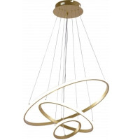 Κρεμαστό φωτιστικό οροφής LED 78W CCT με χειριστήριο, dimmable