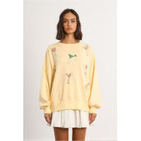 Βαμβακερό Φούτερ oversized 